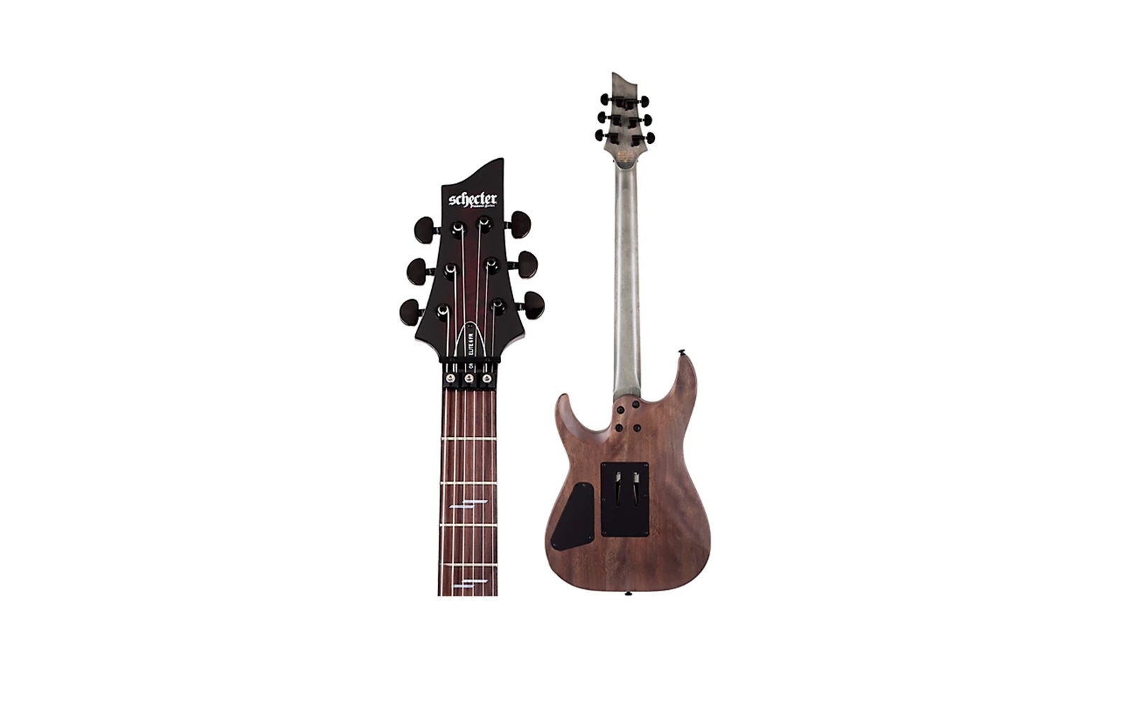 Foto 2 | Guitarra Eléctrica Floyd Diestra Schecter Omen Elite-6 Fr Beb