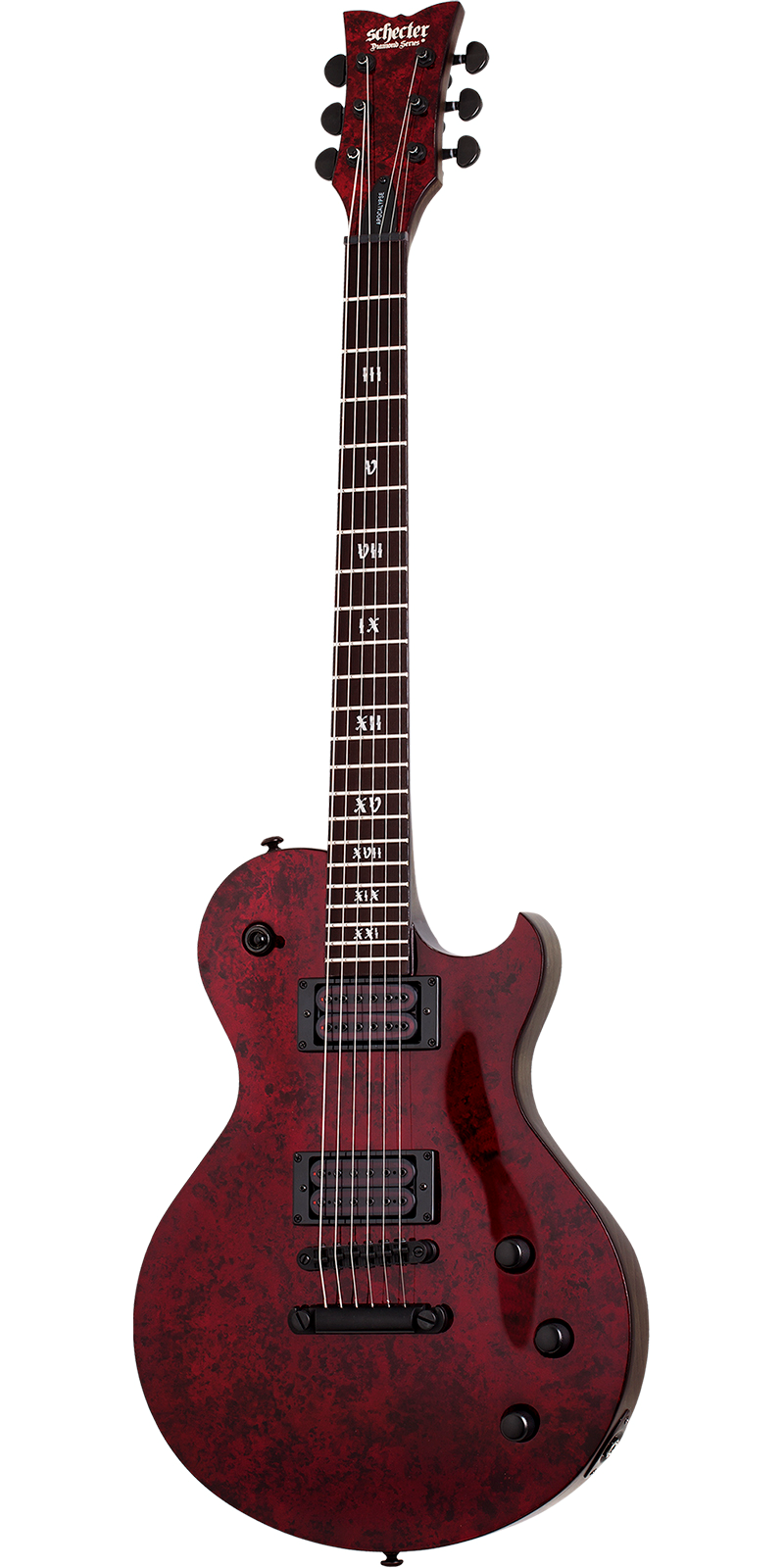 Guitarra Eléctrica Sólida Schecter Solo-ii Apocalypse Rr Roja