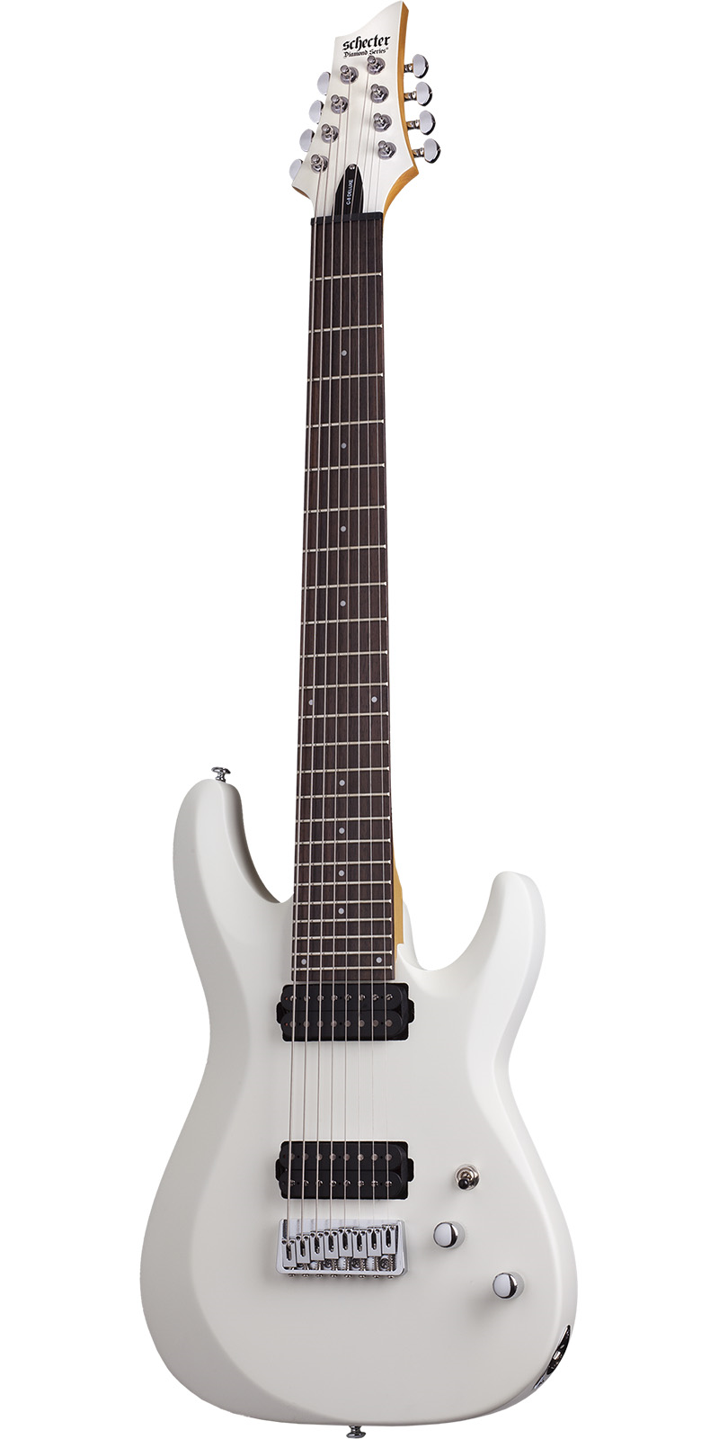 Guitarra Eléctrica Sólida Schecter C-8 Deluxe 8 Cuerdas SWT