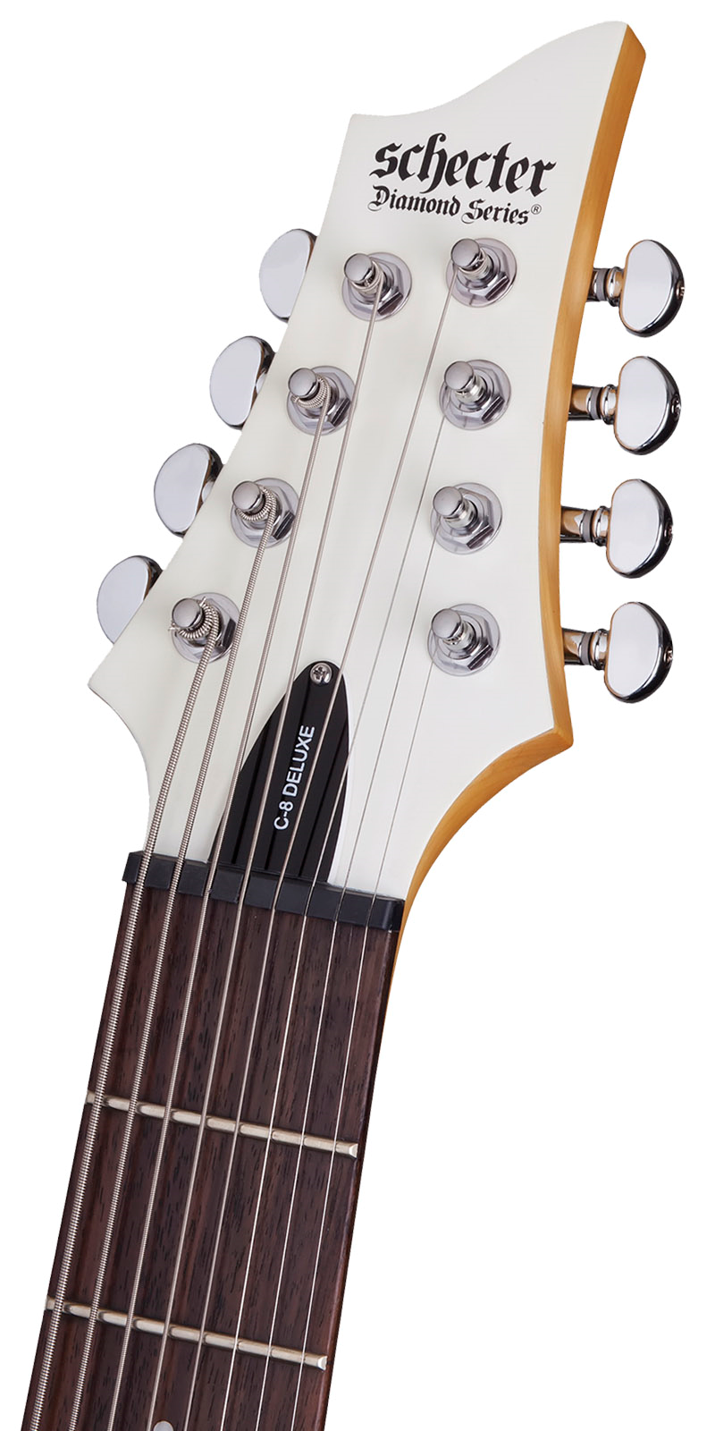 Foto 5 pulgar | Guitarra Eléctrica Sólida Schecter C-8 Deluxe 8 Cuerdas SWT