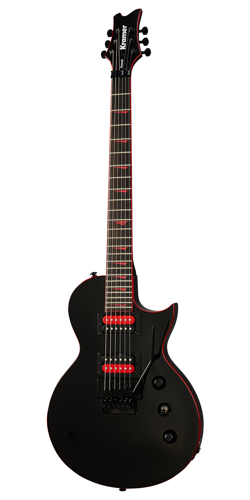 Guitarra Eléctrica 6 Cuerdas Assault 20 Black Kramer Ka22bf1