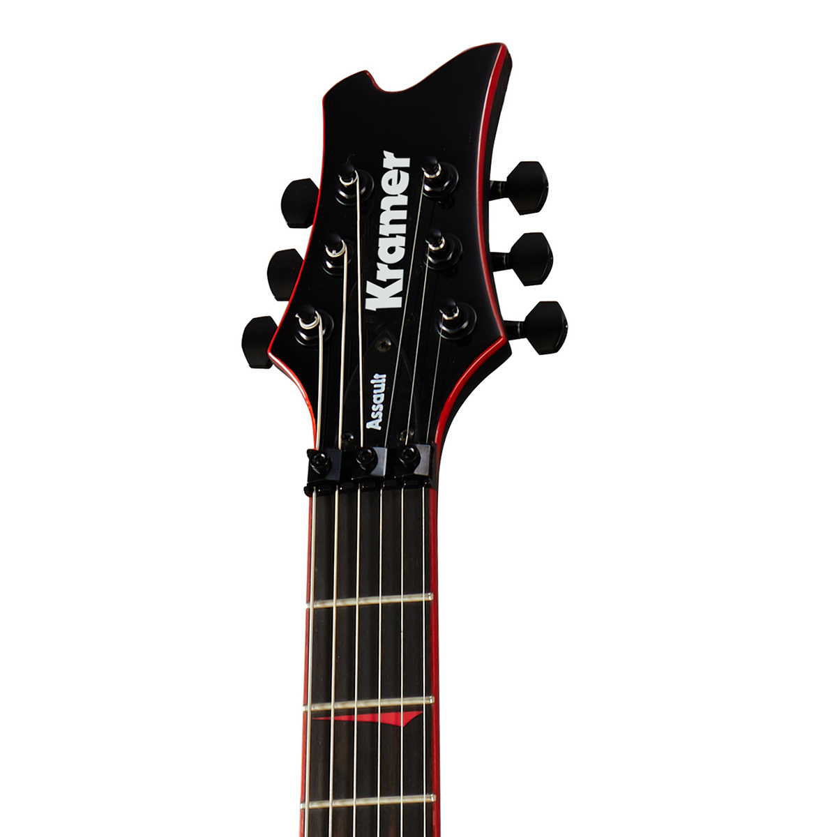 Foto 5 | Guitarra Eléctrica 6 Cuerdas Assault 20 Black Kramer Ka22bf1