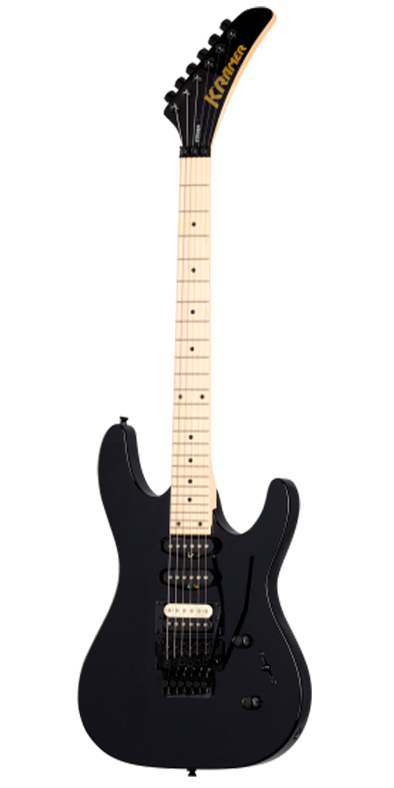 Guitarra Eléctrica Striker Hss Black Kramer Frhssebf1 Ebo