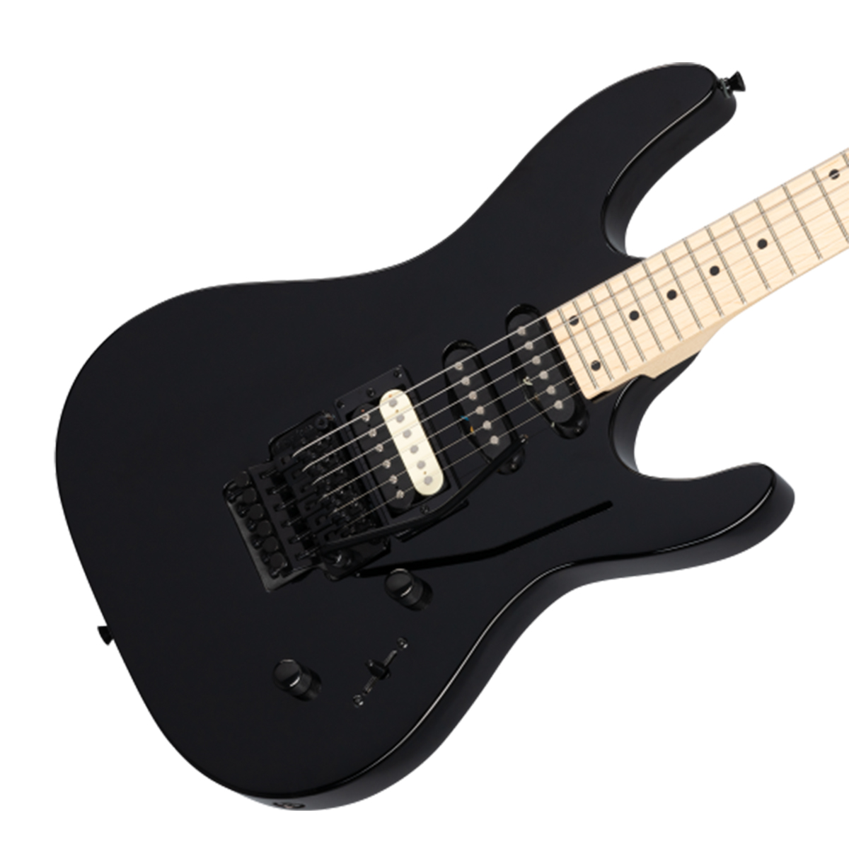 Foto 6 pulgar | Guitarra Eléctrica Striker Hss Black Kramer Frhssebf1 Ebo