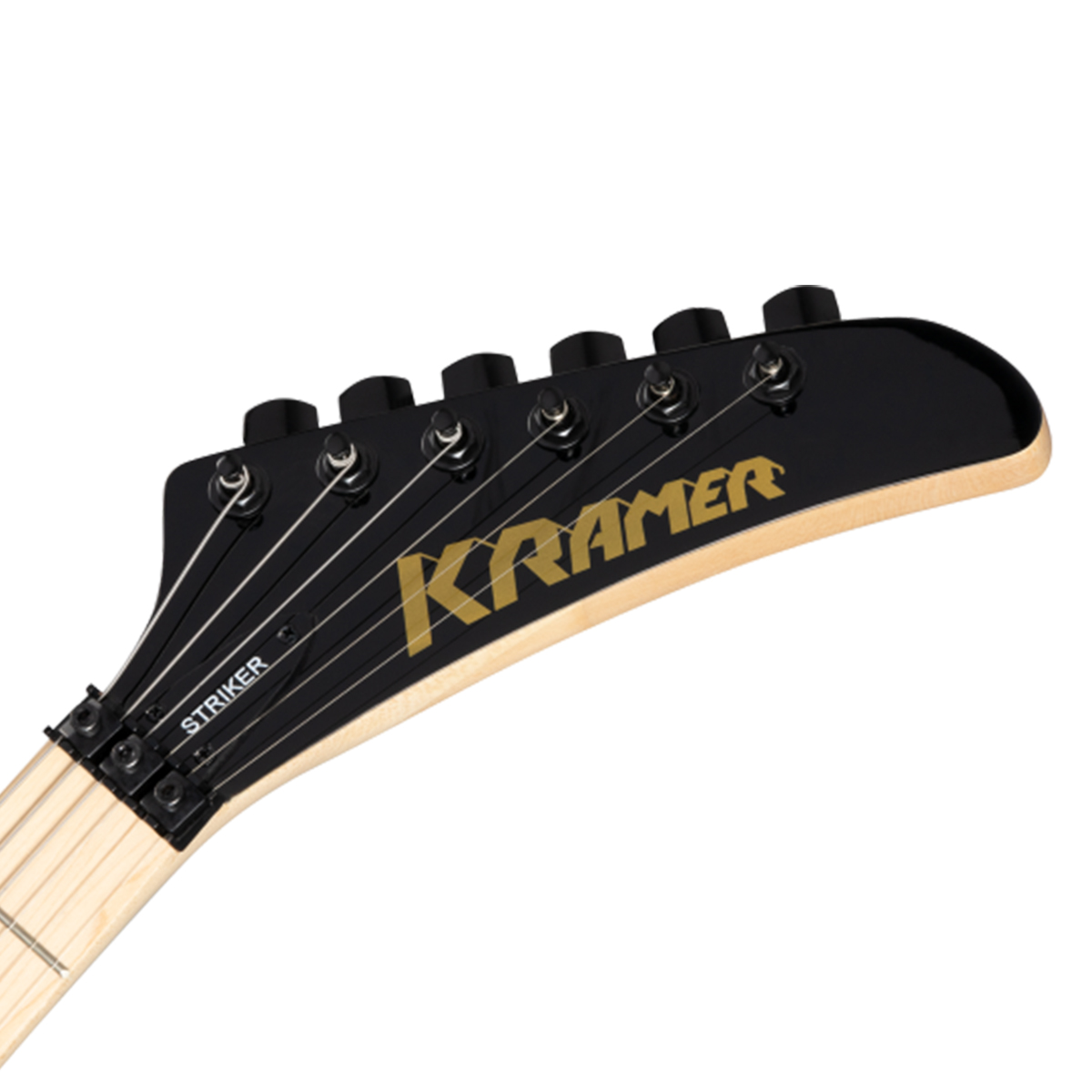 Foto 7 pulgar | Guitarra Eléctrica Striker Hss Black Kramer Frhssebf1 Ebo