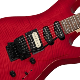 Foto 5 | Guitarra Eléctrica Striker Roja Kramer Tflfrhssbf1 Trr