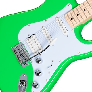 Foto 4 | Guitarra Eléctrica Verde Kramer Focus Vt-211s Ngr