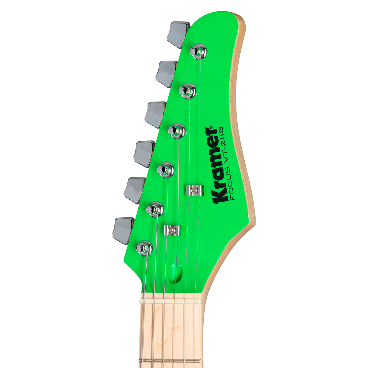 Foto 6 pulgar | Guitarra Eléctrica Verde Kramer Focus Vt-211s Ngr