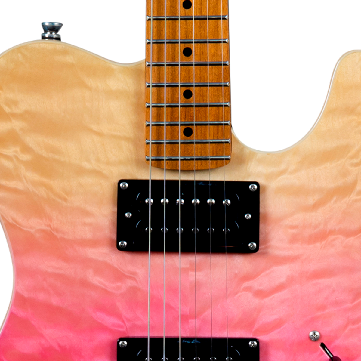 Foto 4 | Guitarra Eléctrica Jet Jt450 Rosa 6 Cuerdas