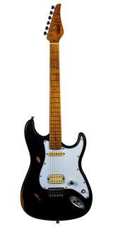 Foto 1 | Guitarra Eléctrica Jet Guitars Js-800 Relic 6 Cuerdas Negra