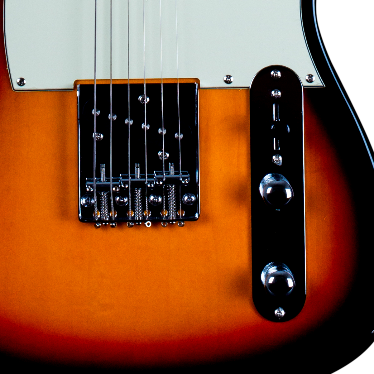 Foto 2 | Guitarra Eléctrica Jet Guitars Jt300 Sunburst Telecaster Orientación De La Mano Diestro