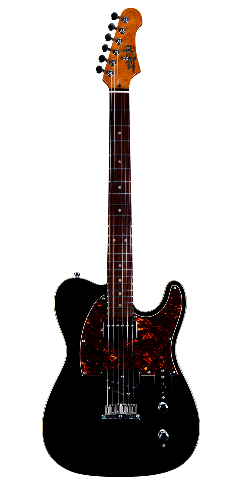 Jet Guitars Jt350 Bac Guitarra Eléctrica 6 Cuerdas Color Negro