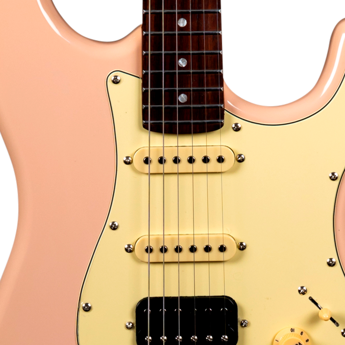 Foto 4 | Jet Guitars Js400 Spk Guitarra Eléctrica 6 Cuerdas Shell Pink