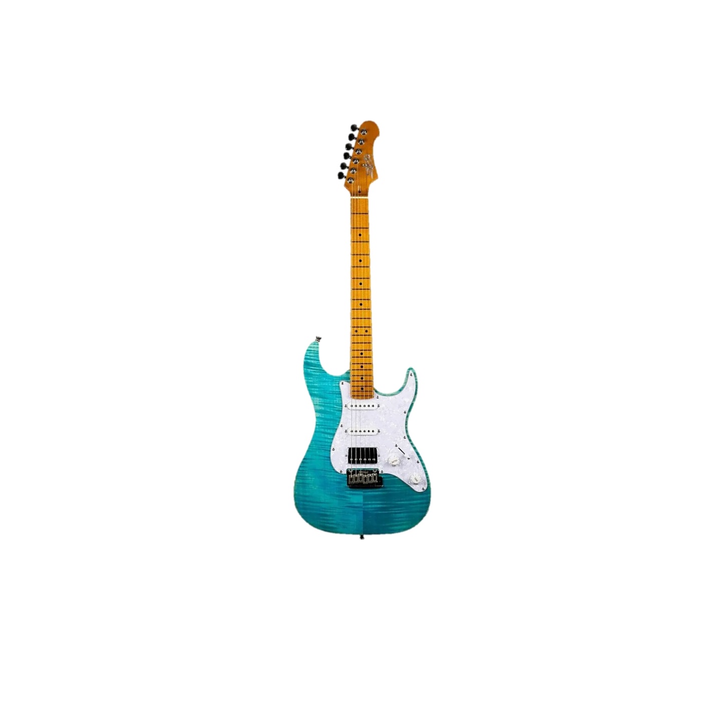 Guitarra Eléctrica Jet Js450 Azul de 6 Cuerdas