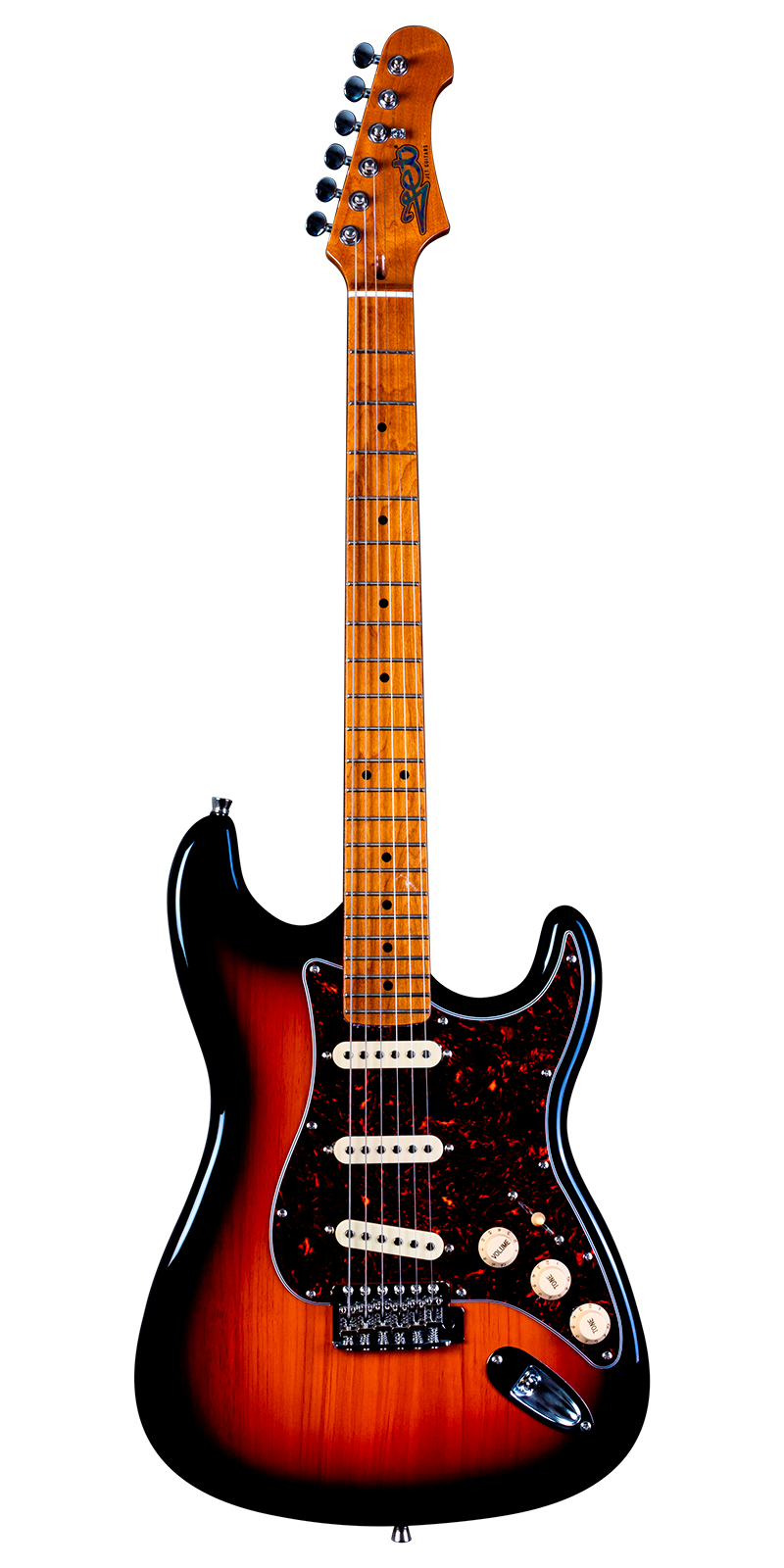 Guitarra Eléctrica Jet Js300 Snb Stratocaster con Tremolo y Pastillas SSS Ceramic