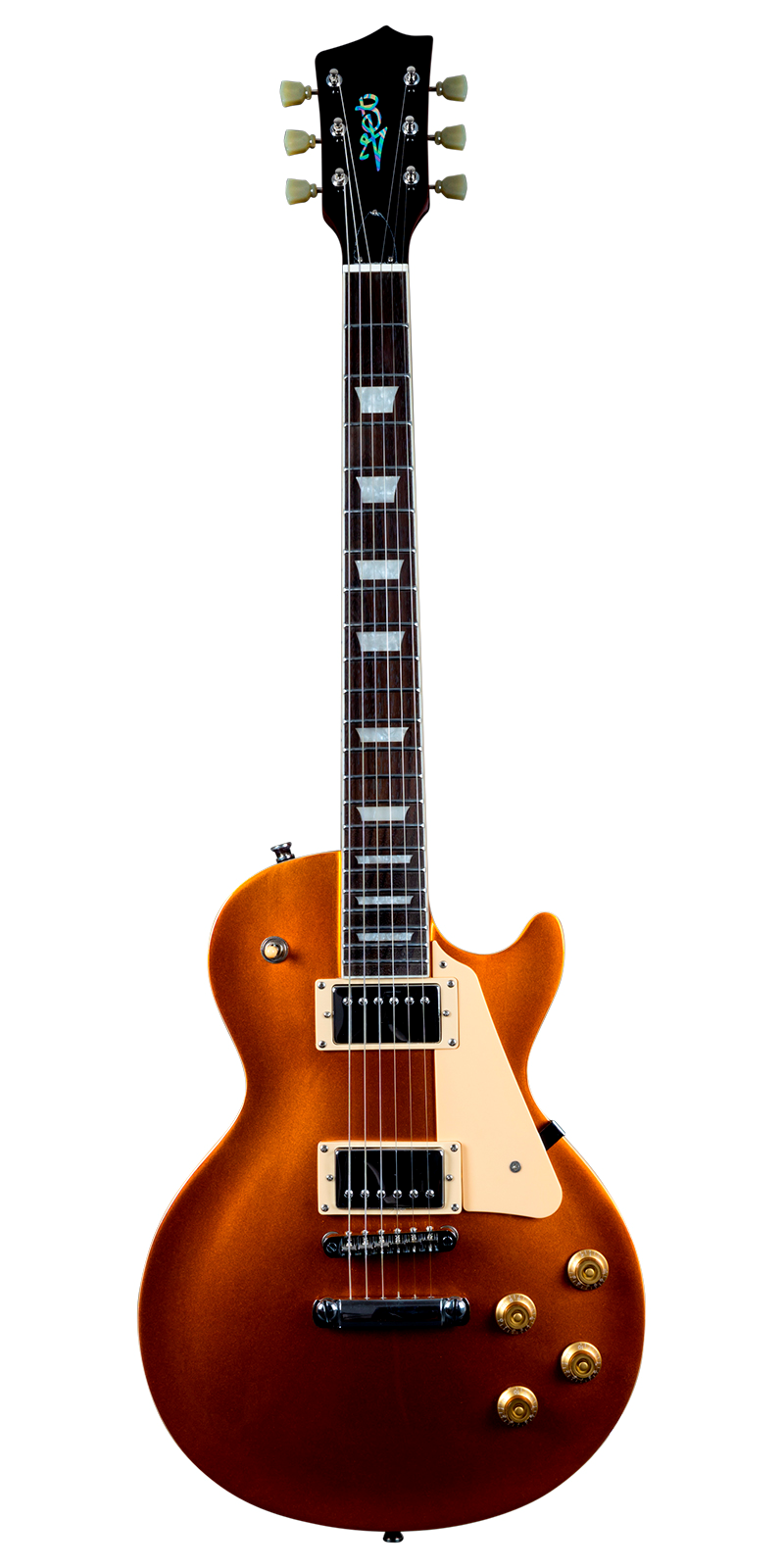 Guitarra Eléctrica Jet Guitars JL500 Goldtop Singlecut de 6 Cuerdas