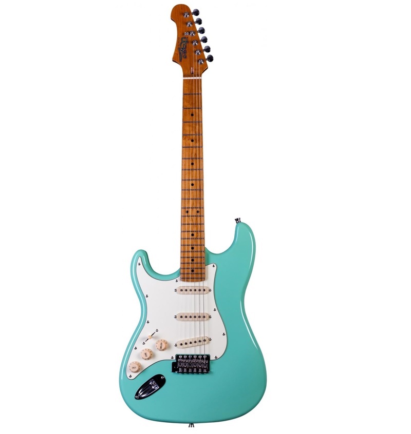 Guitarra Eléctrica Jet Guitars JS300 LH Azul SGN 6 Cuerdas Zurdo