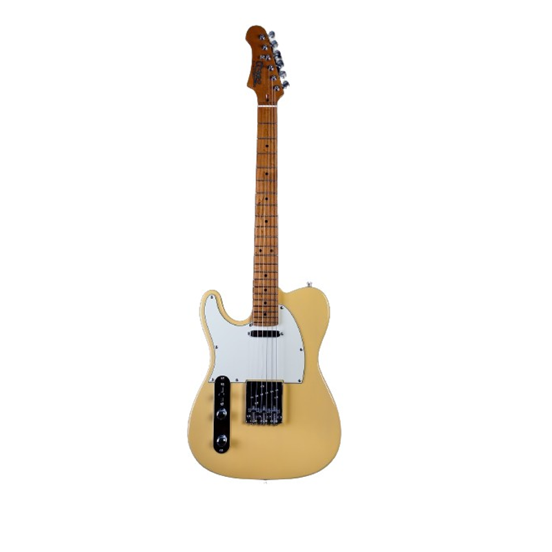 Guitarra Eléctrica Jet Jt300 Beige 6 Cuerdas Zurdo