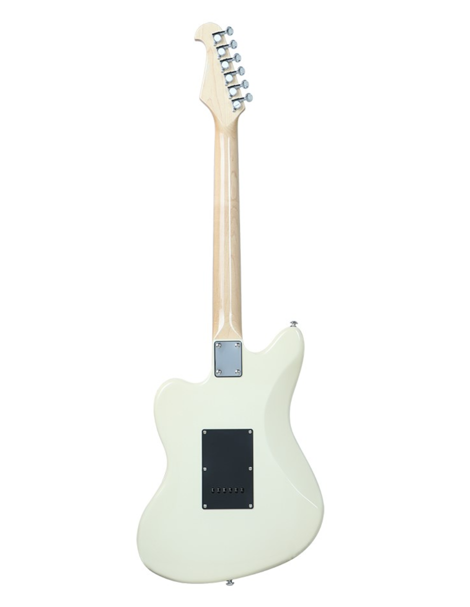 Foto 2 | Guitarra Eléctrica Monoprice Offset Os30 Dlx  Ivory con Gig Bag