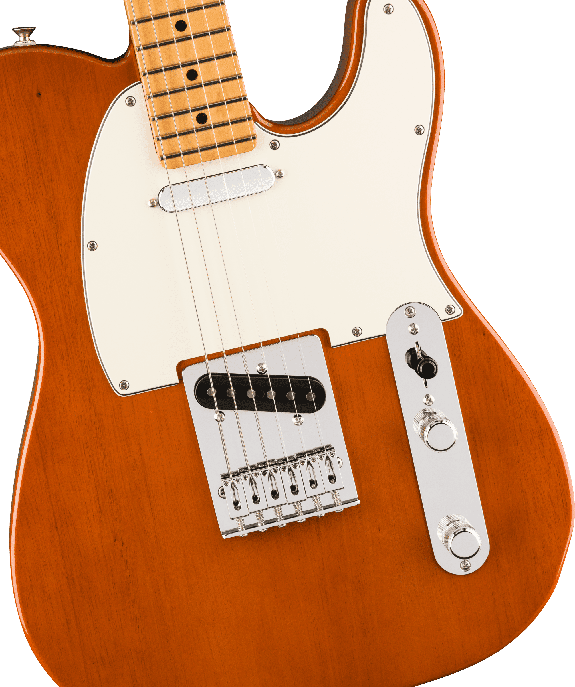 Foto 4 pulgar | Guitarra Electrica Fender Player Ii Telecaster Color Moca