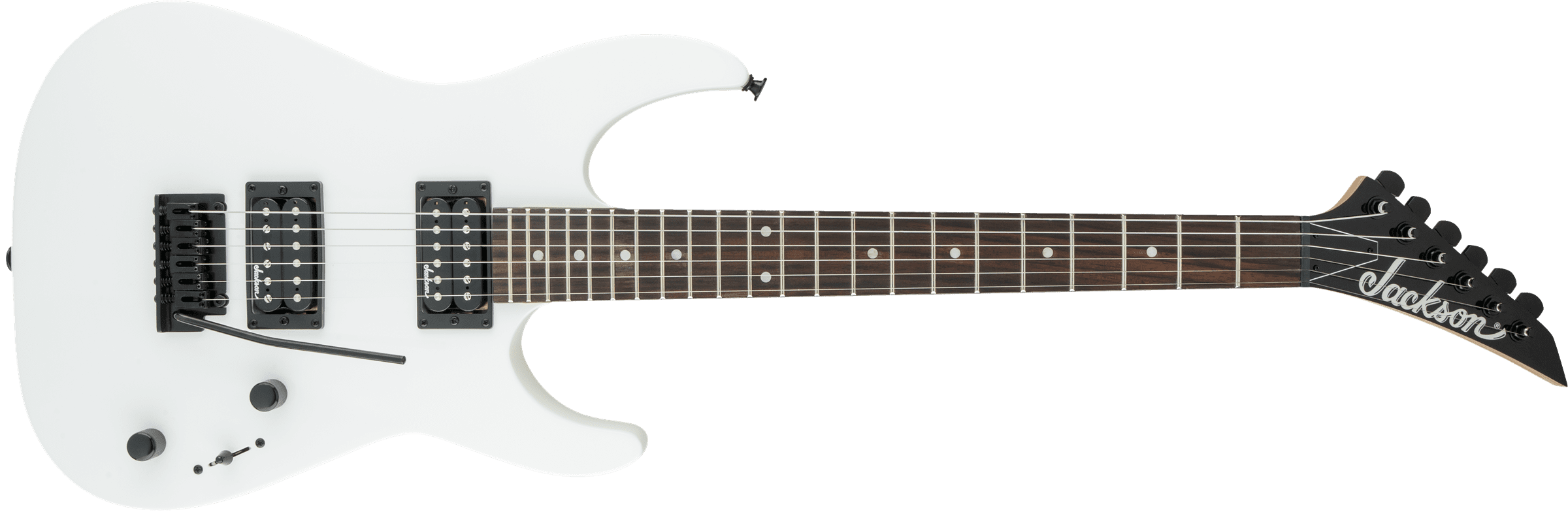 Guitarra Electrica Jackson Js Series Dinky Js11 Diapasón Amaranto Color Snow White