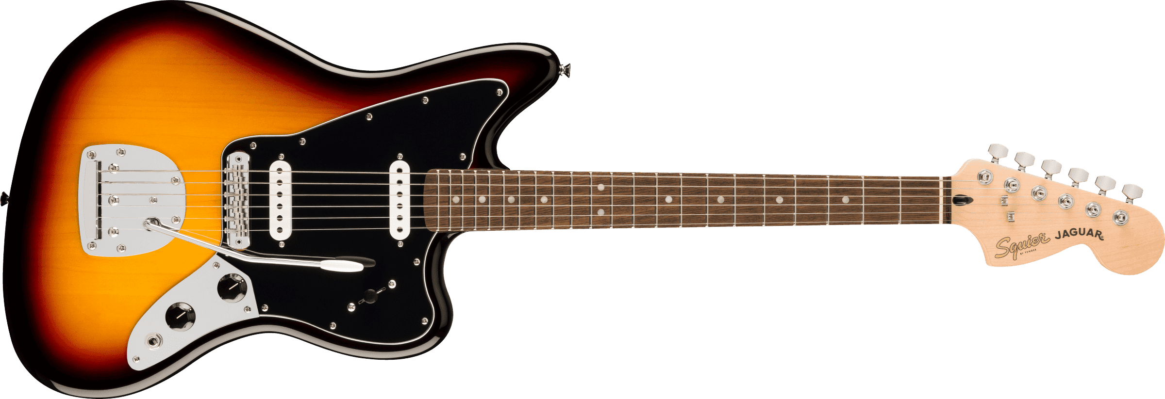 Guitarra Electrica Fender Affinity Series Jaguar Color Sunburst Diapasón De Laurel