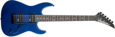 Foto 1 | Guitarra Electrica Jackson Serie Js Dinky Js11 Diapasón Amaranto Color Azul Metálico