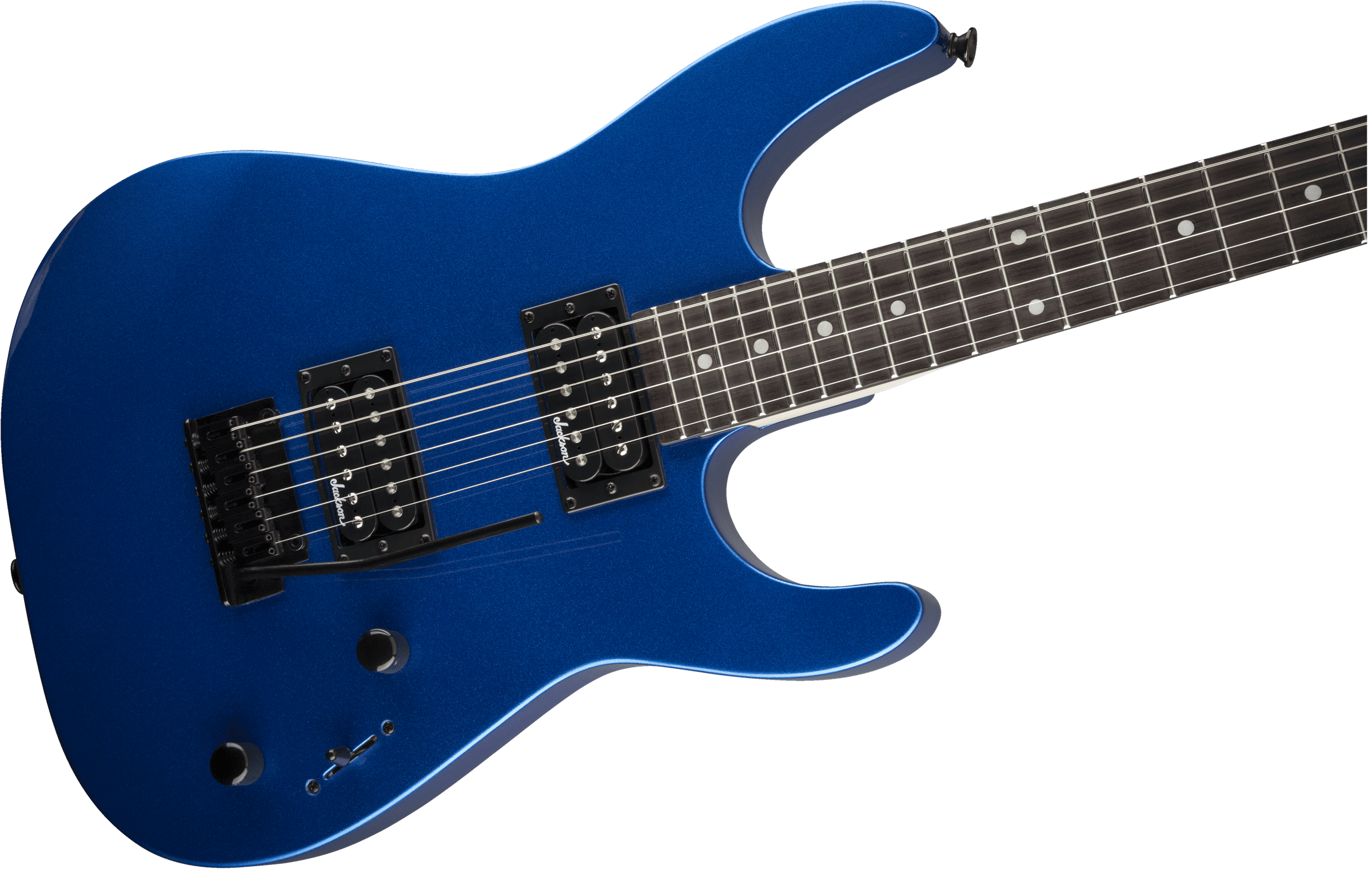 Foto 4 pulgar | Guitarra Electrica Jackson Serie Js Dinky Js11 Diapasón Amaranto Color Azul Metálico