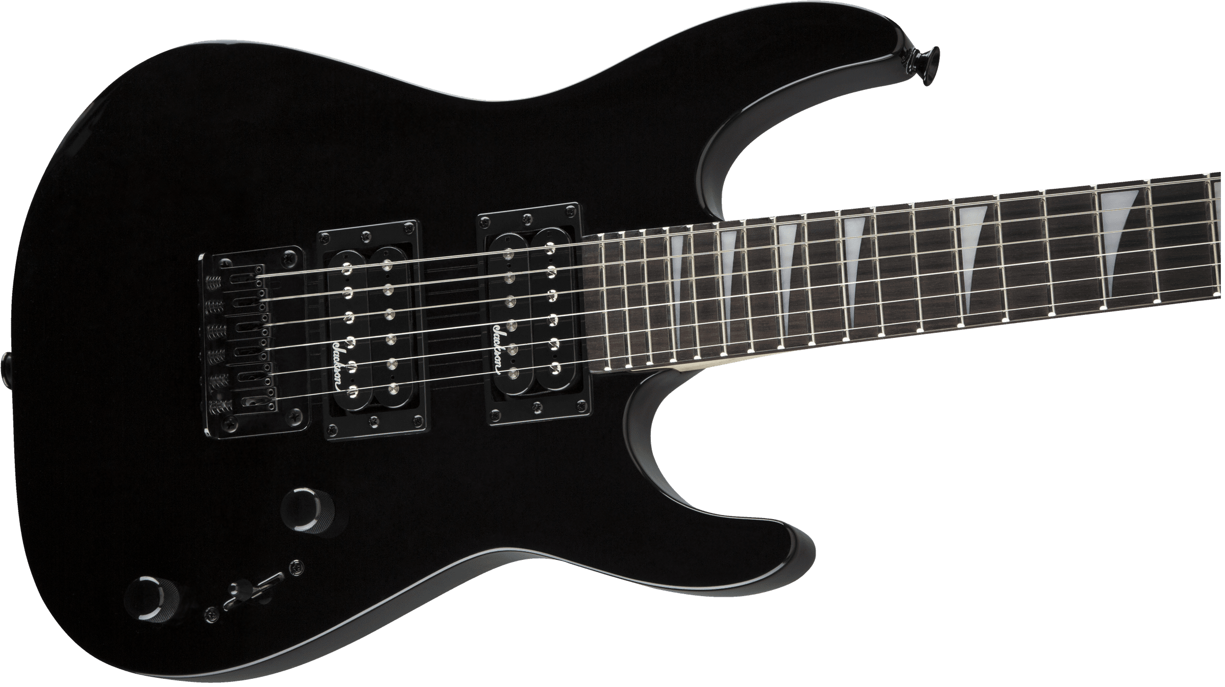 Foto 5 pulgar | Guitarra Electrica Jackson Js Series Dinky Minion Js1x Negro Brillante