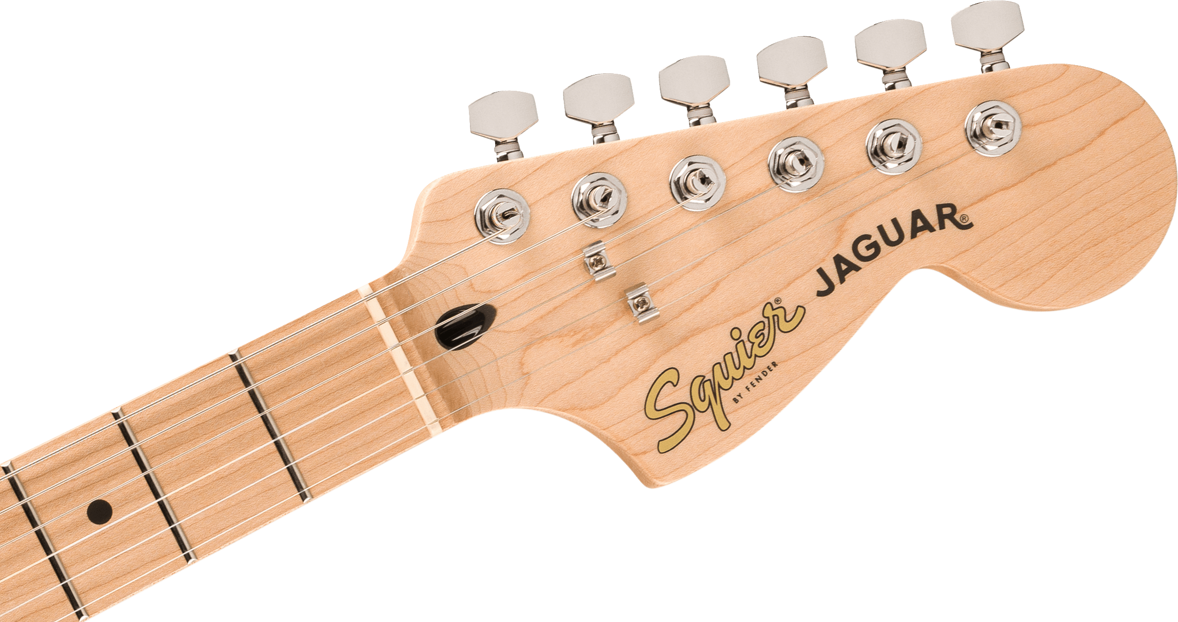 Foto 4 | Guitarra Electrica Fender Affinity Series™ Jaguar Color Marrón Metálico Místico Diapasón De Arce