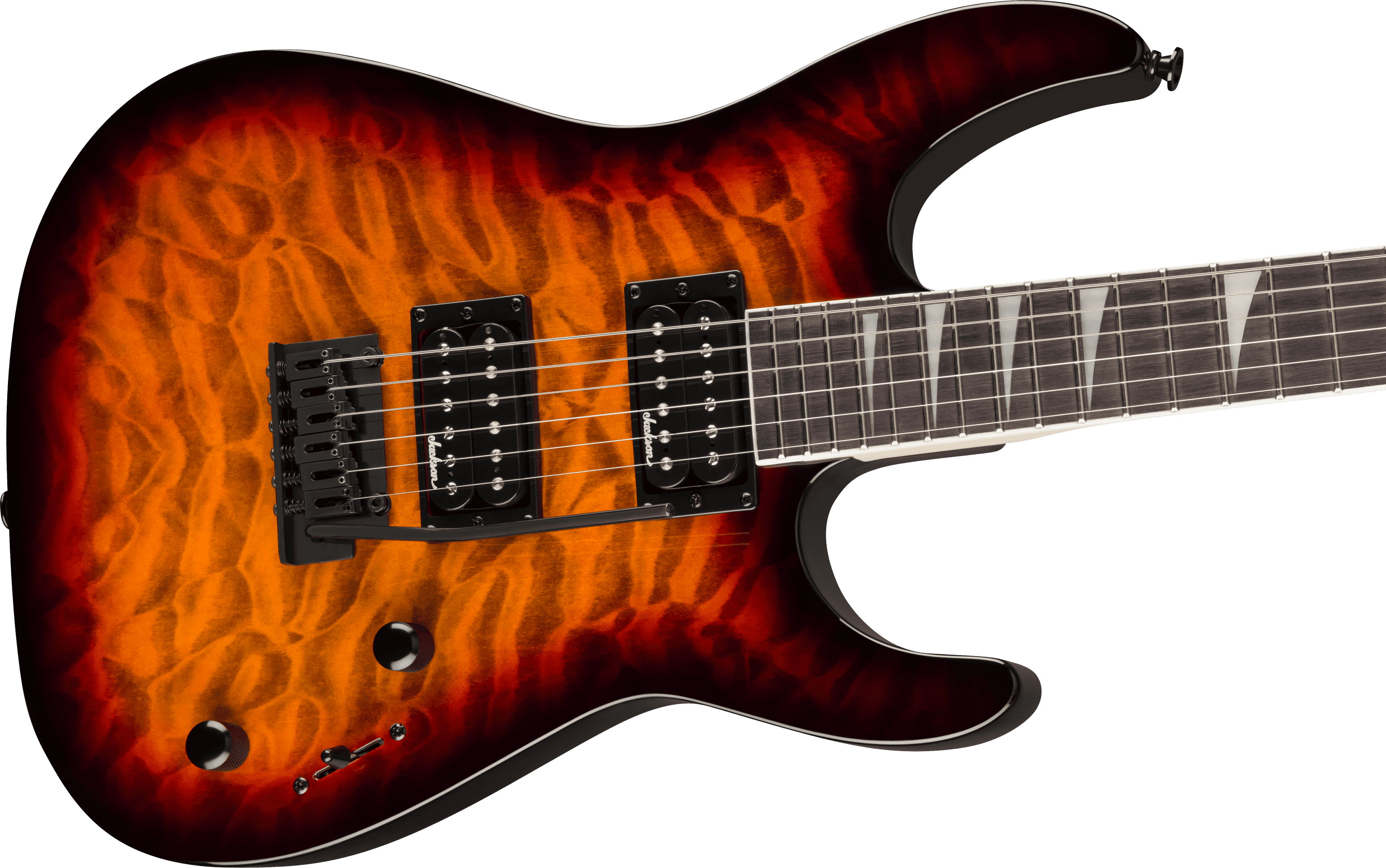 Foto 4 pulgar | Jackson Guitarra Electrica  Js Series Dinky  Js20 Dkq 2pt