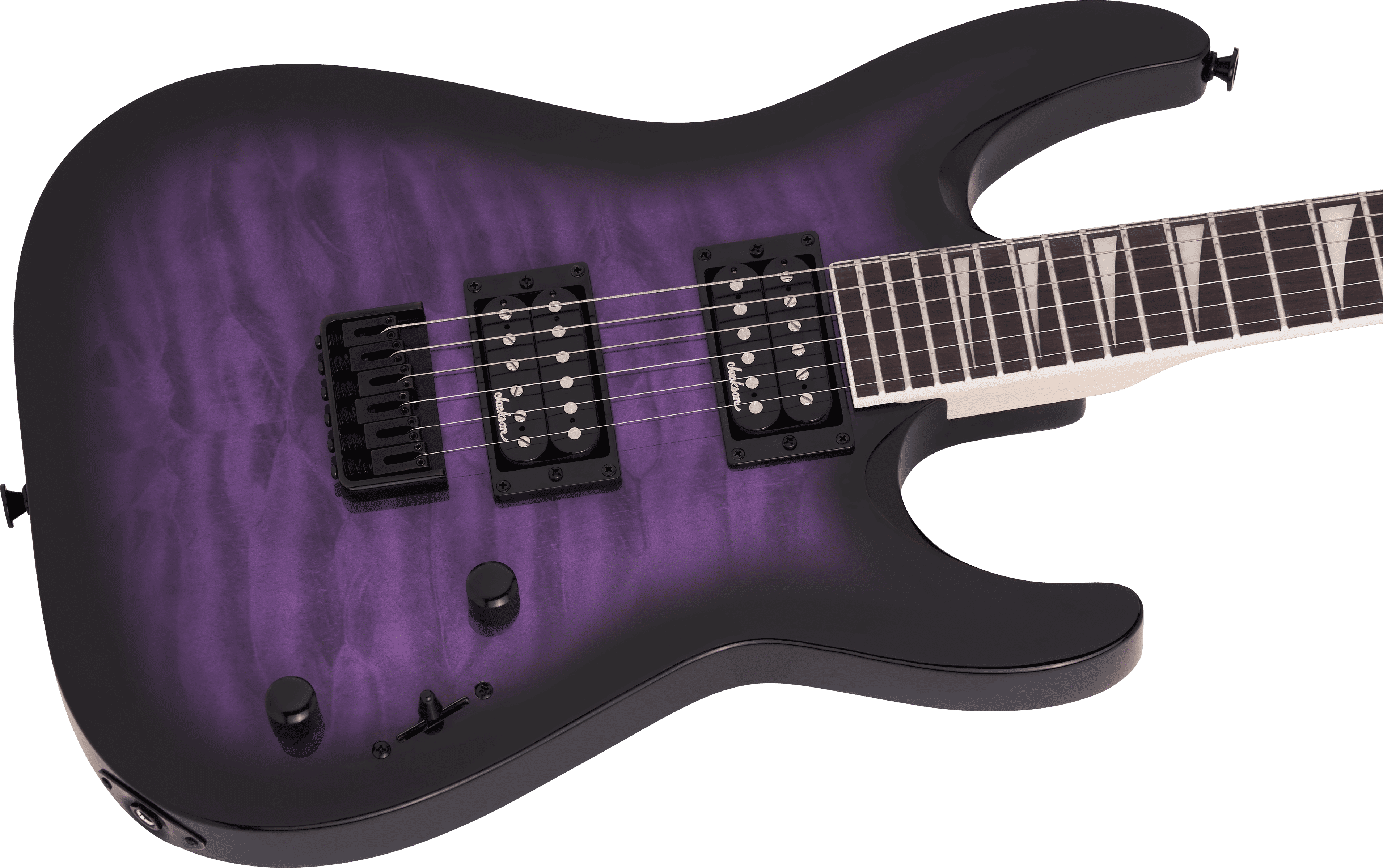Foto 4 pulgar | Jackson Guitarra Electrica  Js Series Dinky  Arch Top Js32q Dka Ht