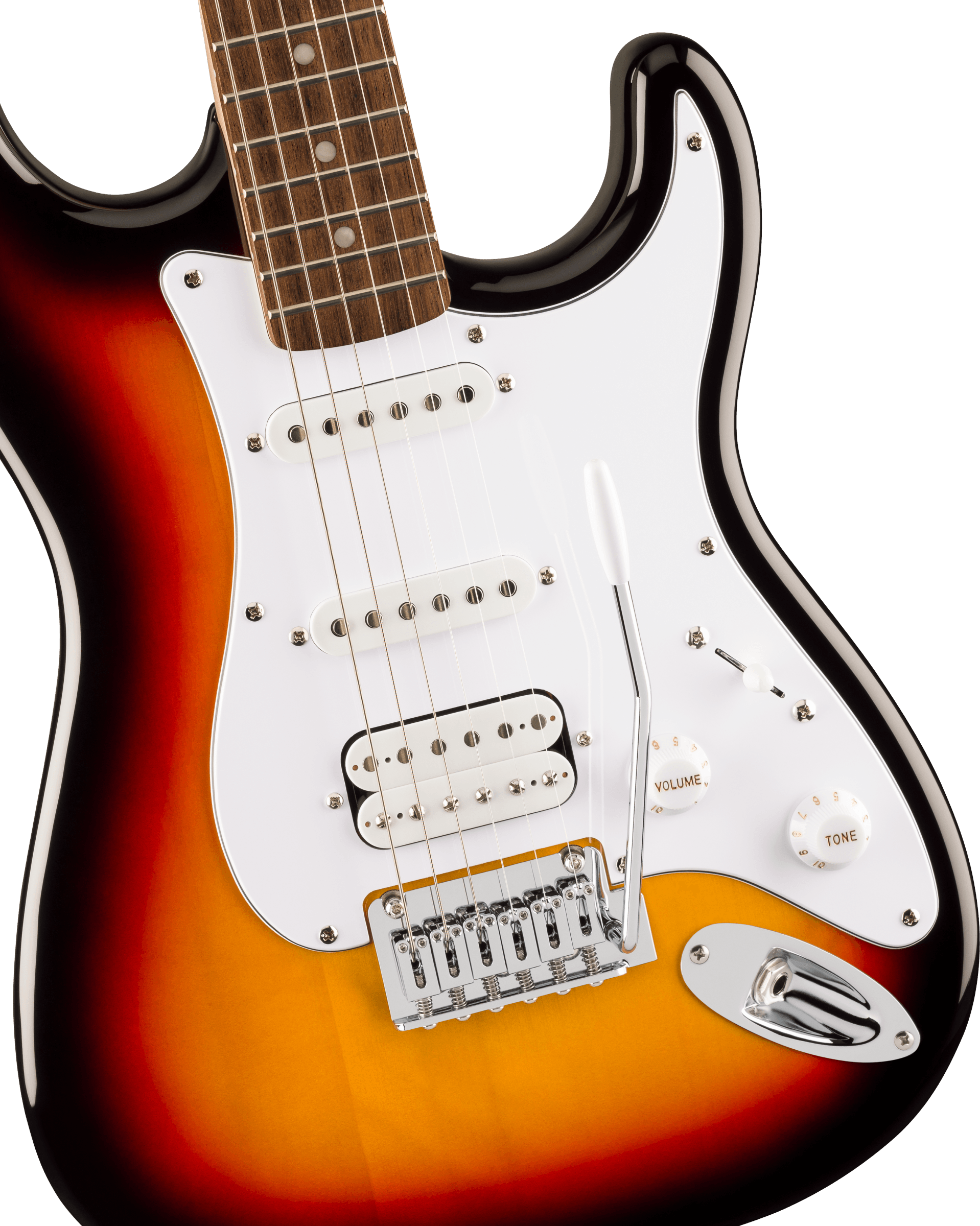 Foto 4 pulgar | Guitarra Electrica Fender Guitarra Stratocaster  Junior Hss De La Serie Affinity™  Color Sunburst