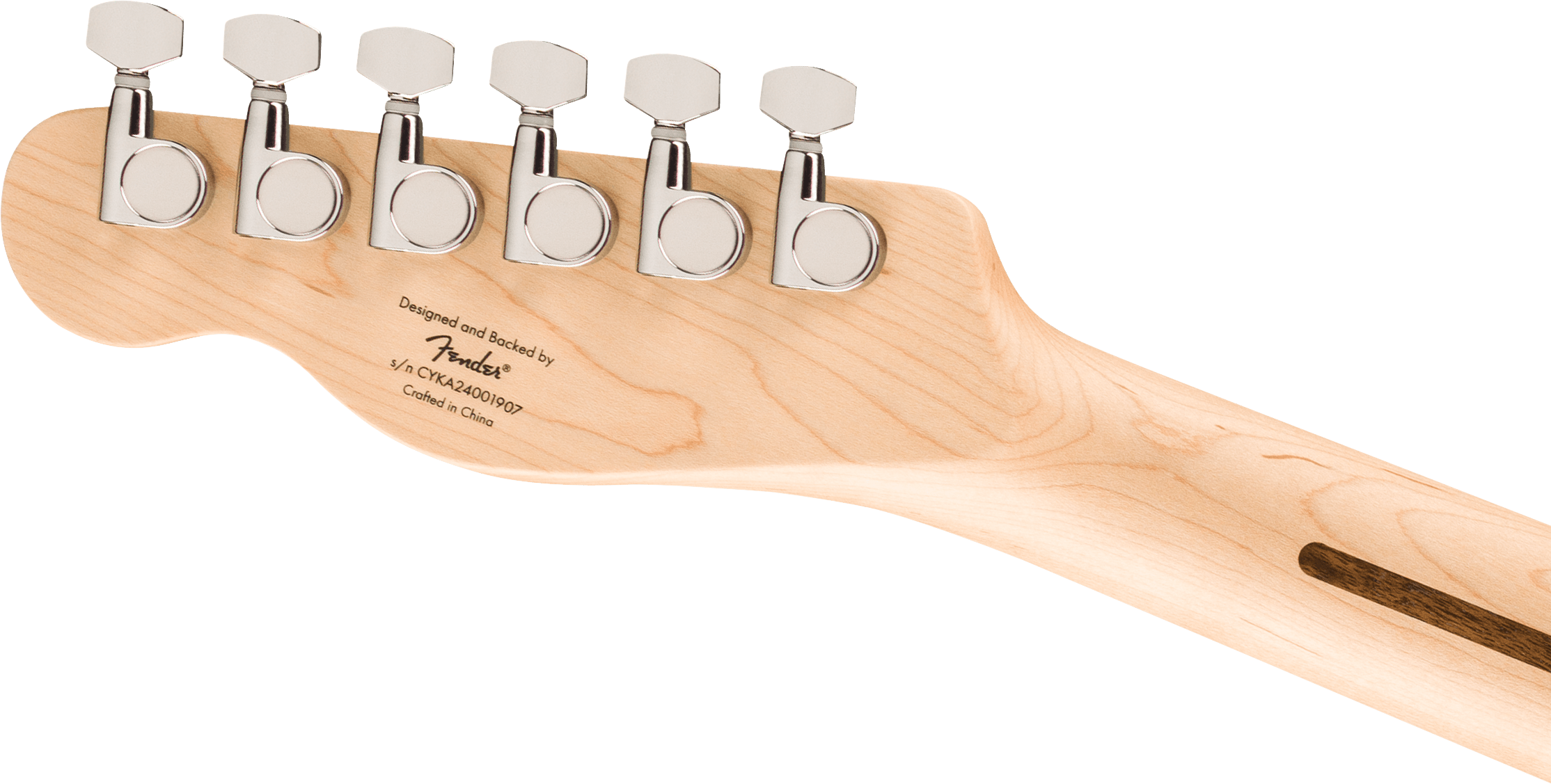 Foto 5 | Guitarra Electrica Fender  Affinity Series™ Telecaster  Thinline Diapasón De Arce Color Sunburst