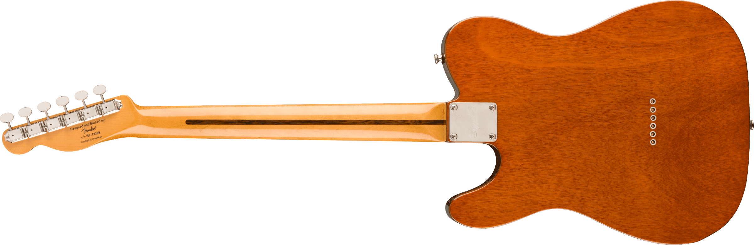 Foto 3 pulgar | Guitarra Eléctrica Fender Telecaster Thinline De Los Años 60 Con Un Estilo Clásico