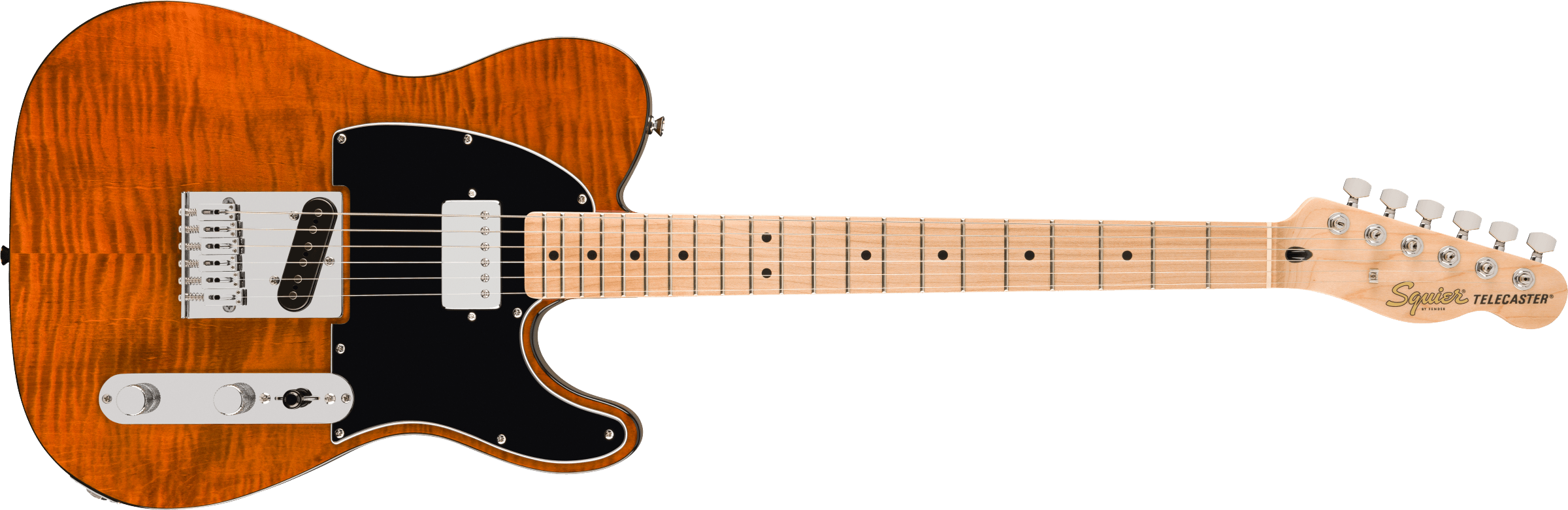 Guitarra Electrica Fender Affinity Series™ Telecaster  Fmt Sh Diapasón De Arce Color Moca