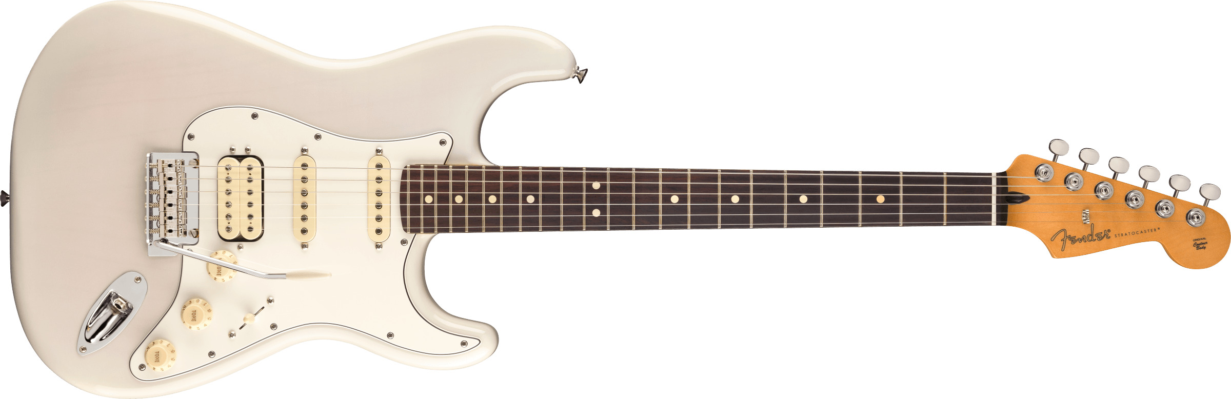 Guitarra Electrica Fender Player Ii Stratocaster Hss Color Rubio Blanco