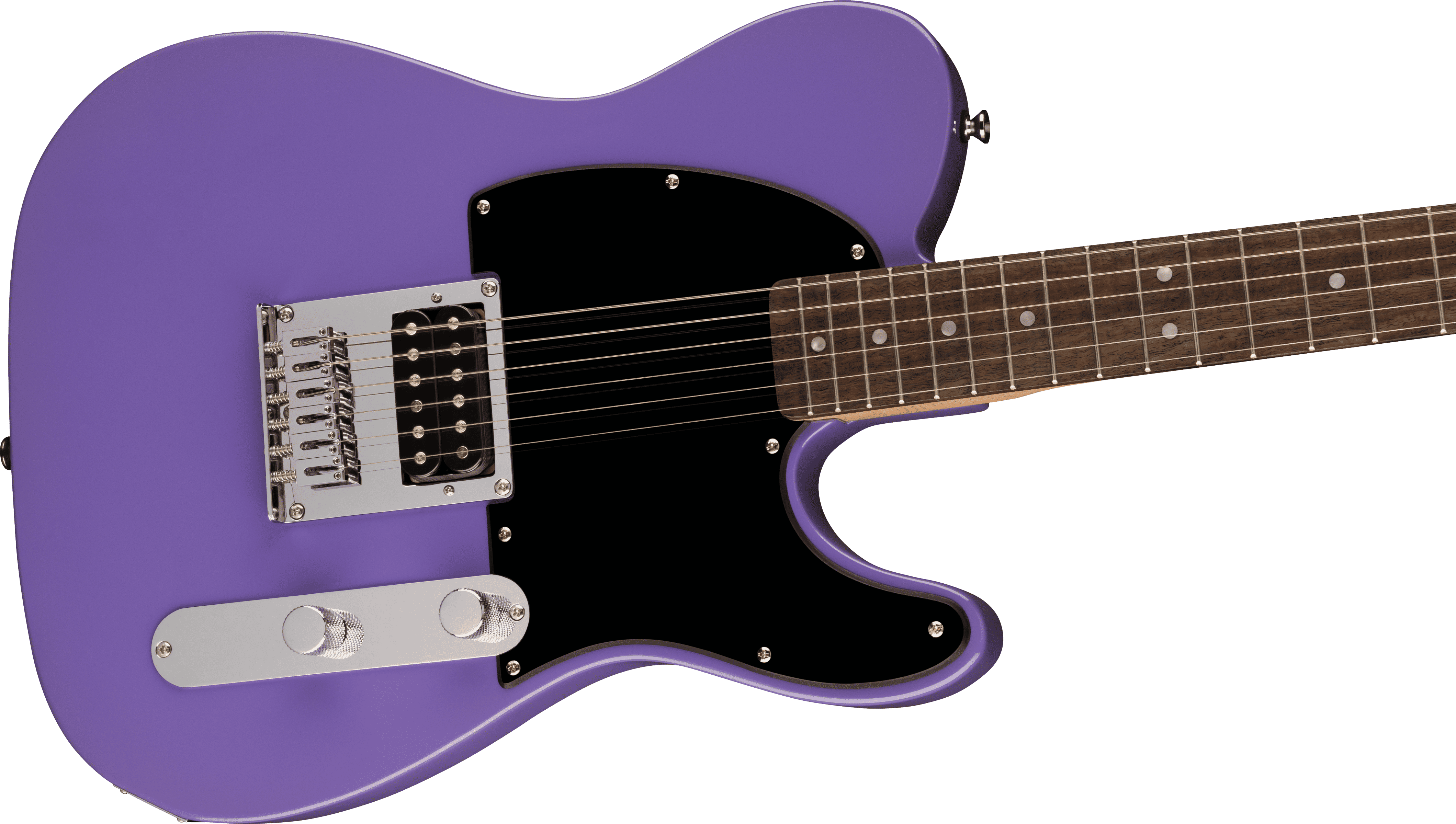 Foto 4 pulgar | Guitarra Eléctrica Fender Squier Sonic Esquire H Color Morado