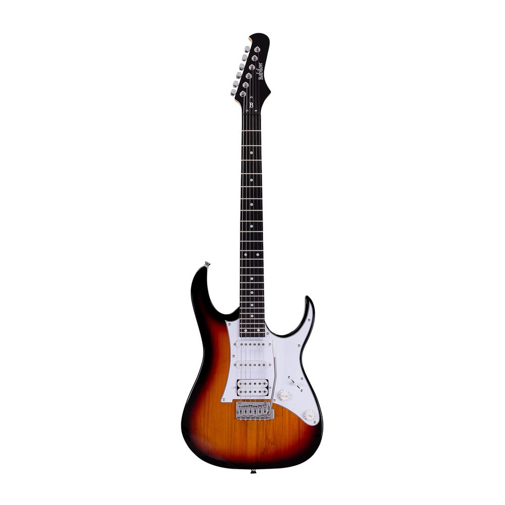 Guitarra Eléctrica Babilon Blackout-sb Color Sunburst Acabado Brillante