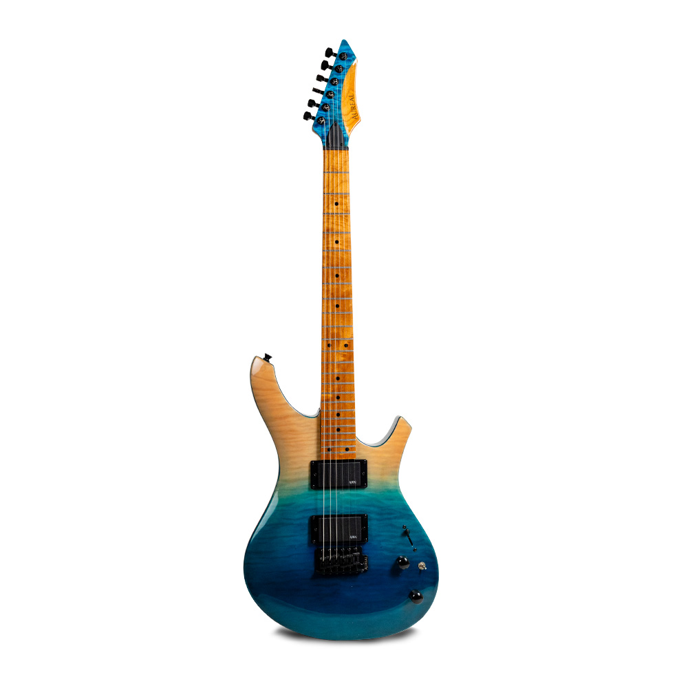 Guitarra Electrica Aureal Tipo Stratocaster Jom 90 Ts Ocean