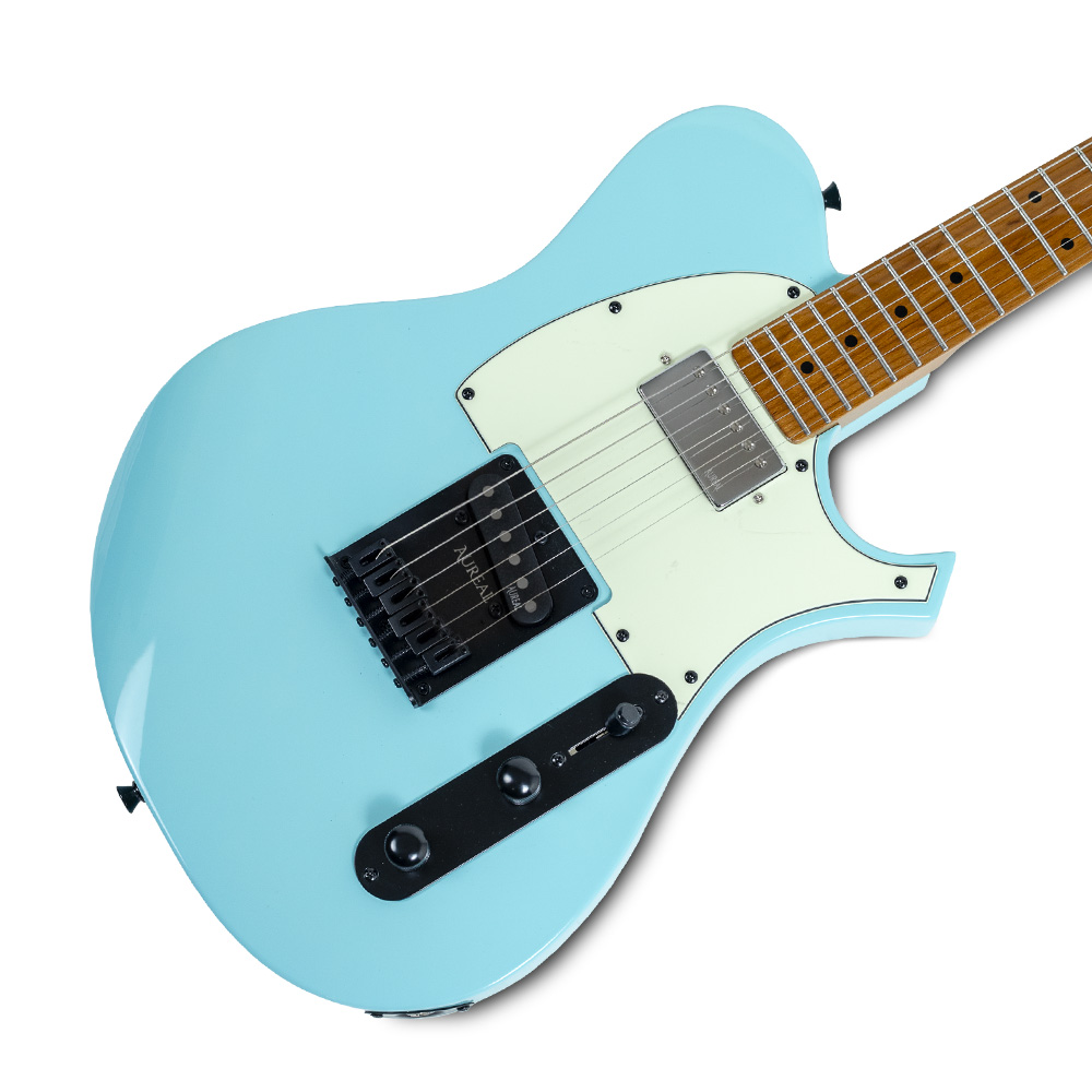 Foto 5 pulgar | Guitarra Electrica Aureal Tipo Telecaster Jom-te Blue