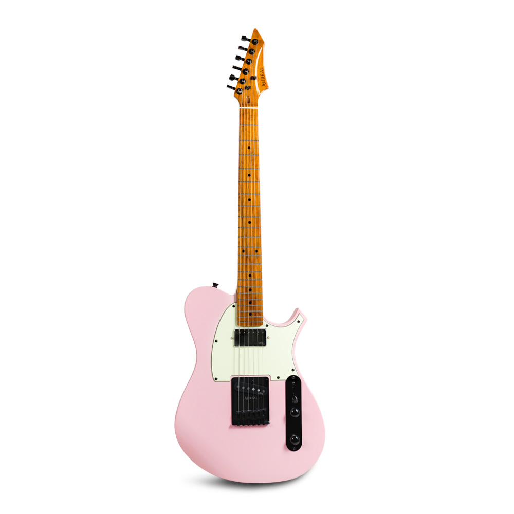 Guitarra Electrica Aureal Tipo Telecaster Jom-te Pink