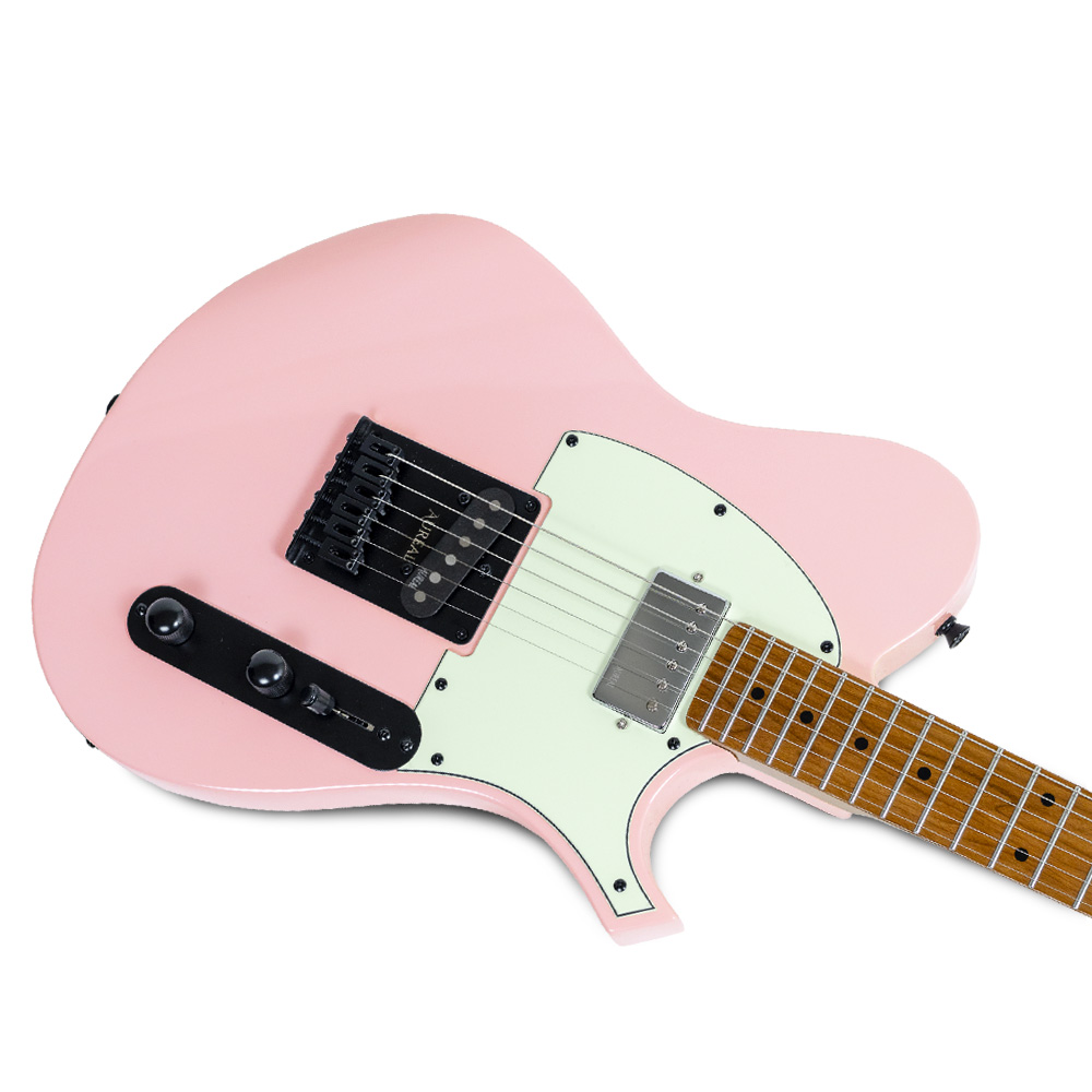 Foto 4 pulgar | Guitarra Electrica Aureal Tipo Telecaster Jom-te Pink