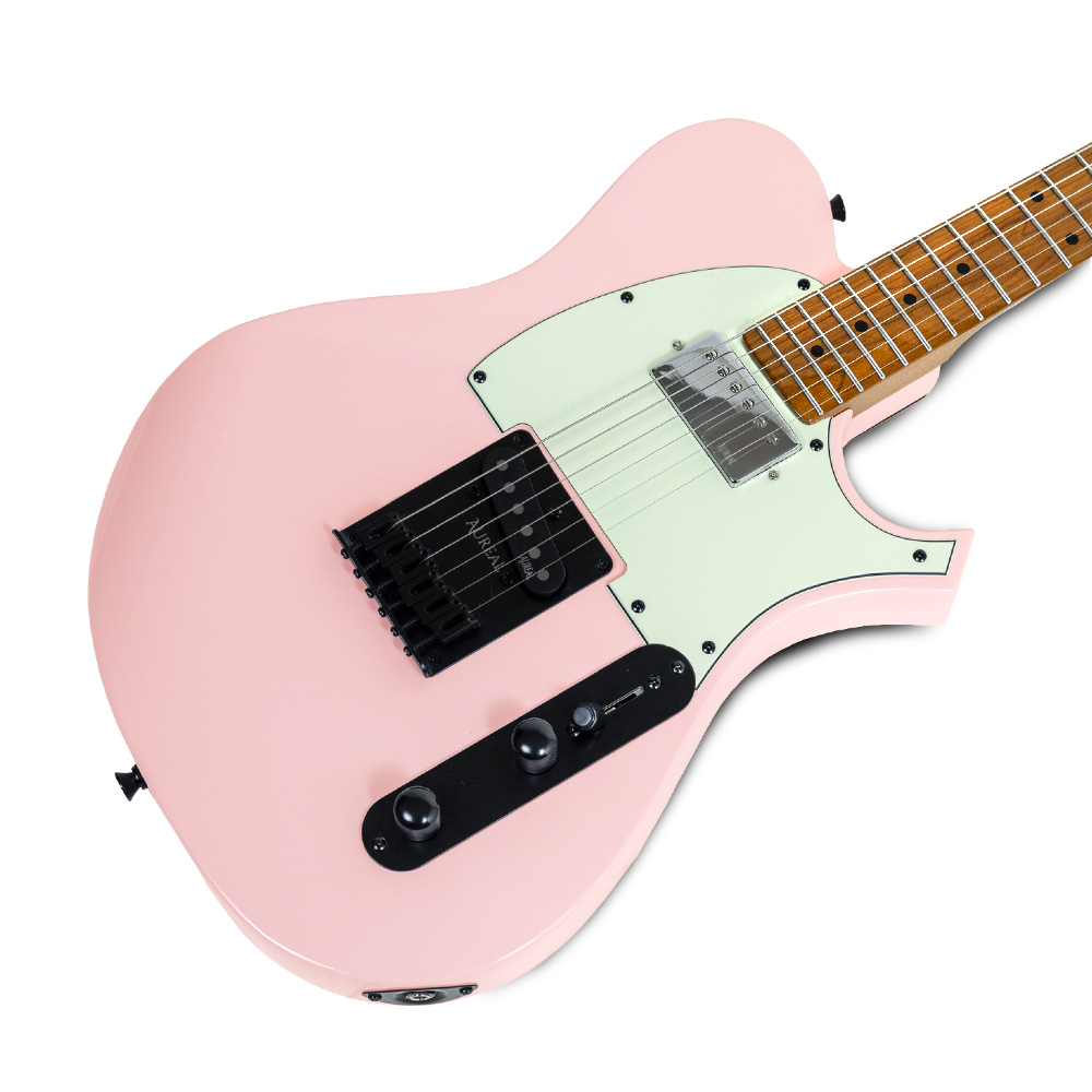 Foto 5 pulgar | Guitarra Electrica Aureal Tipo Telecaster Jom-te Pink