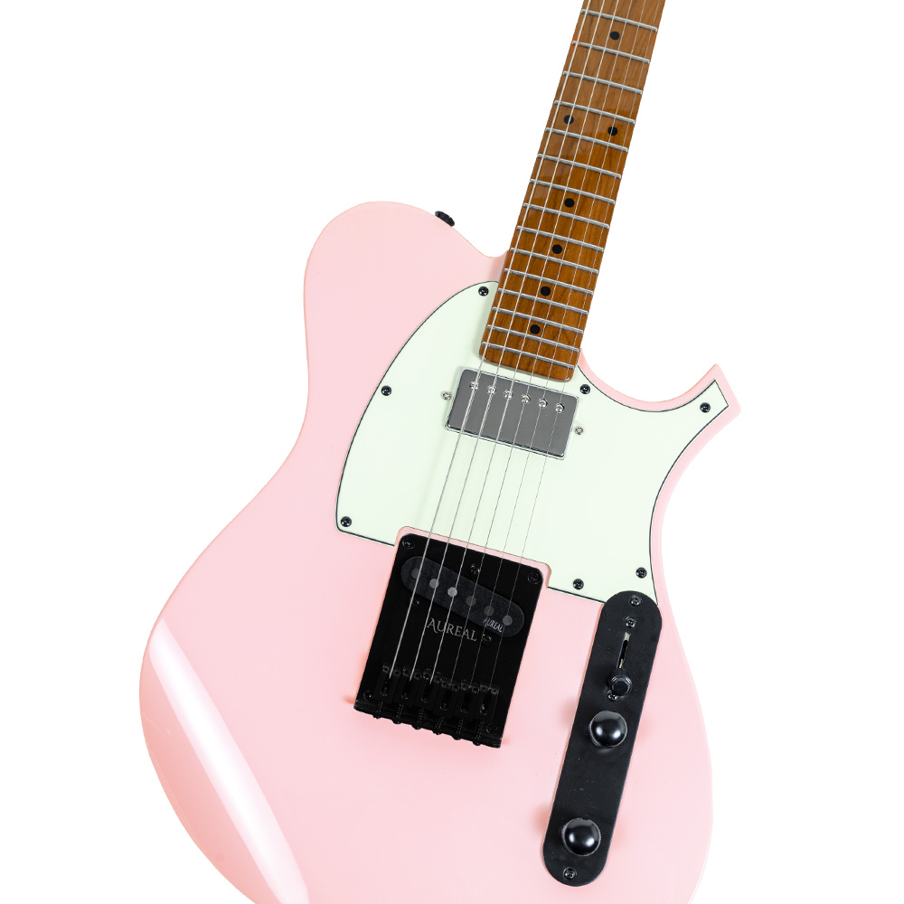 Foto 7 pulgar | Guitarra Electrica Aureal Tipo Telecaster Jom-te Pink