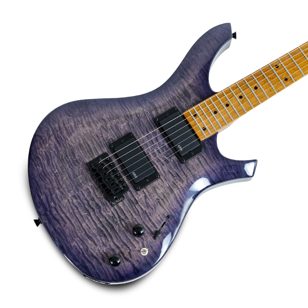 Foto 4 pulgar | Guitarra Electrica Aureal Tipo Stratocaster Jom 90 Ts Purple