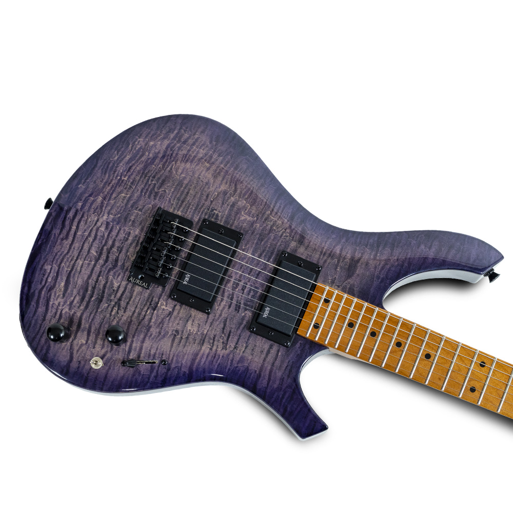 Foto 5 pulgar | Guitarra Electrica Aureal Tipo Stratocaster Jom 90 Ts Purple