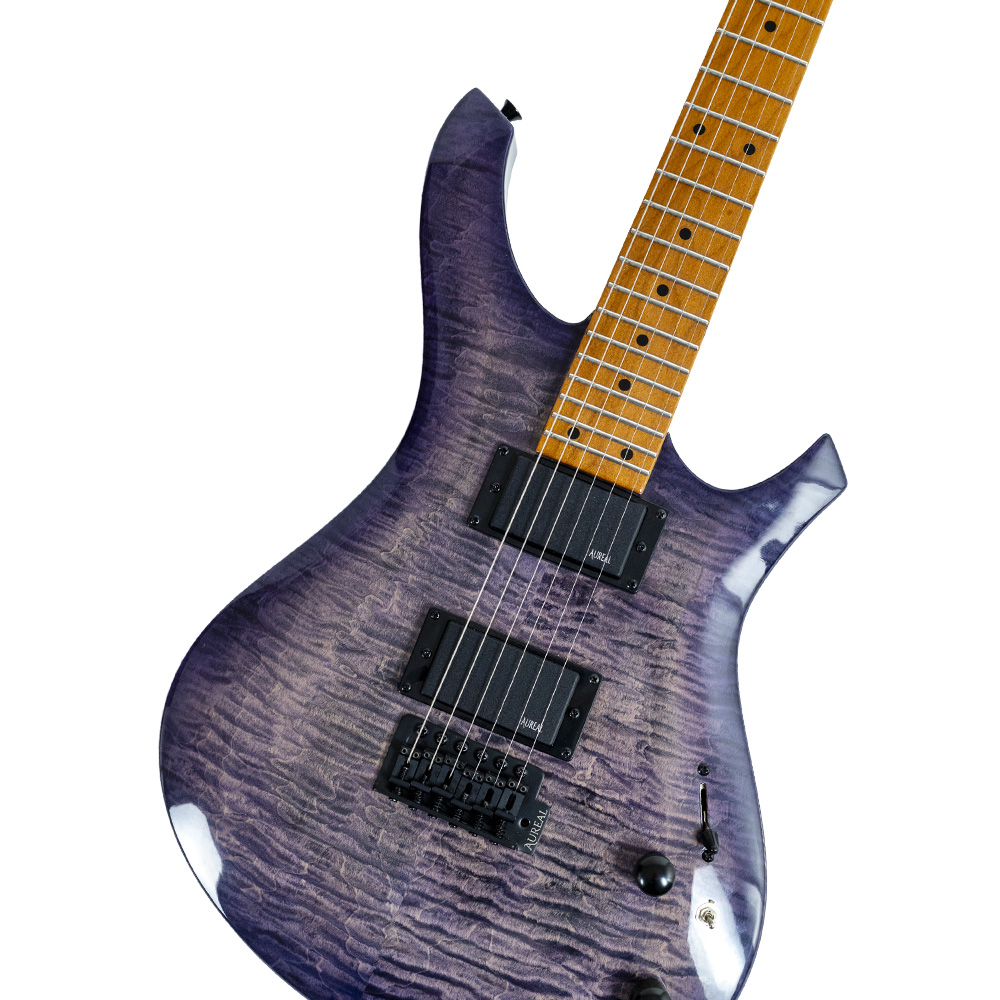 Foto 7 pulgar | Guitarra Electrica Aureal Tipo Stratocaster Jom 90 Ts Purple