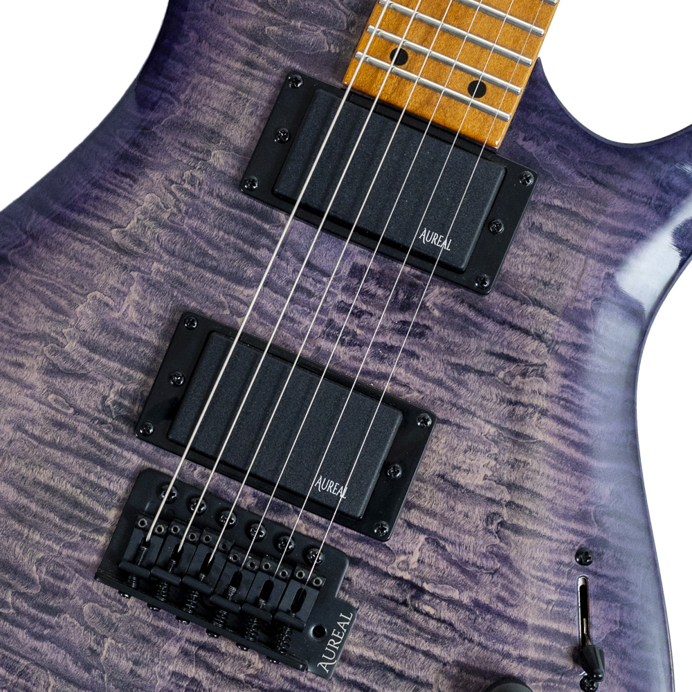 Foto 8 pulgar | Guitarra Electrica Aureal Tipo Stratocaster Jom 90 Ts Purple