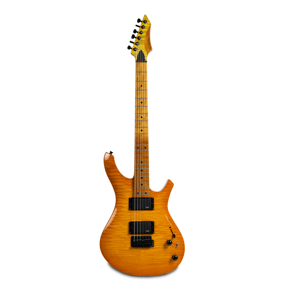 Guitarra Electrica Aureal Tipo Stratocaster Jom 90 Ts Yellow